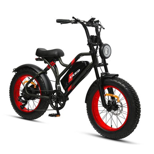 TXED Steel Frame Electric Chopper Bicycle - Image 2