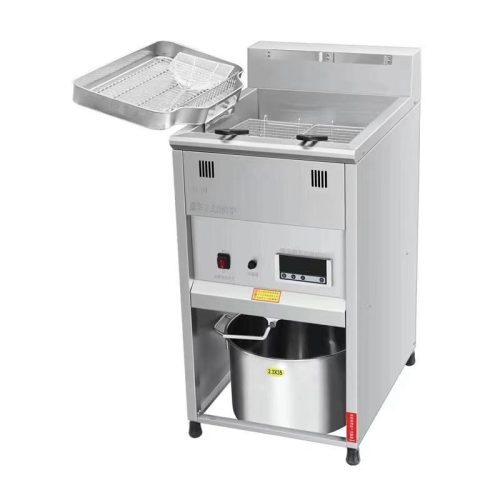 Free-stand Restaurant Chicken Gas Deep Fryer Machine - Image 2