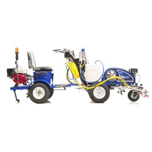  Cold Paint Spraying Road Line Marking Machine with Line Driver