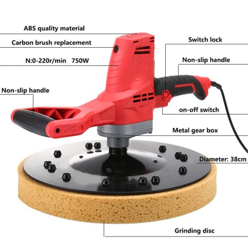 Hand-Held Electric Cement Polishing & Wall Smoothing Machine - Image 3