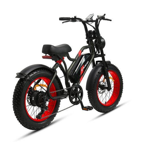 TXED Steel Frame Electric Chopper Bicycle - Image 5