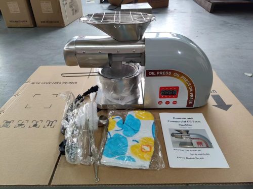 Oil Press Machine Automatic Cold  Hot Press for Olive Avocado and Hemp Seed Oil - Image 5