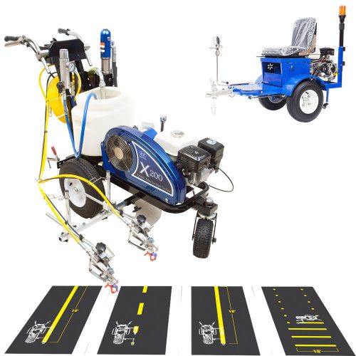  Cold Paint Spraying Road Line Marking Machine with Line Driver - Image 6