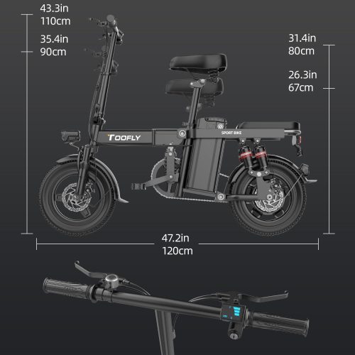 Electric Bicycle Folding E-Bike 400w - Image 8