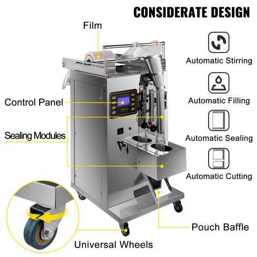 High-Speed 10ml Sachet Water Filling Sealing Machine - Image 6