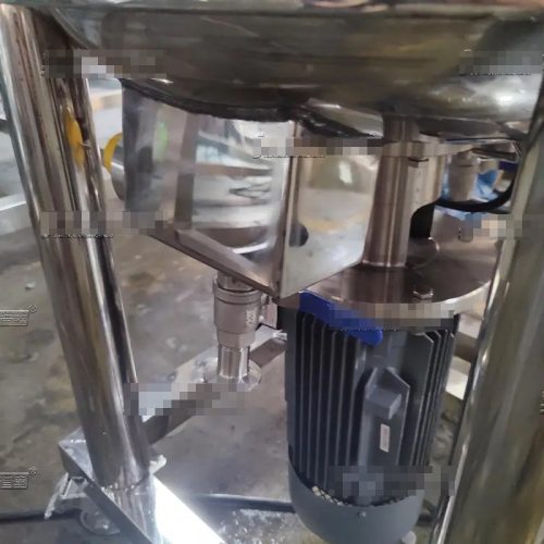 100 L Electrically Heated Vacuum Homogenizer High shear Homogenizer for Face Cream Body Cream Production - Image 3