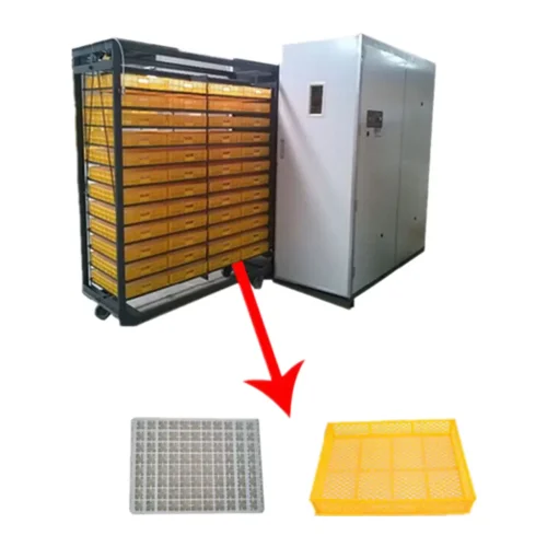 Fully Automatic 10000 Egg Incubator Hatcher & Setter In One Machine with Egg Trolley/Incubator Plastic Egg Tray - Image 2