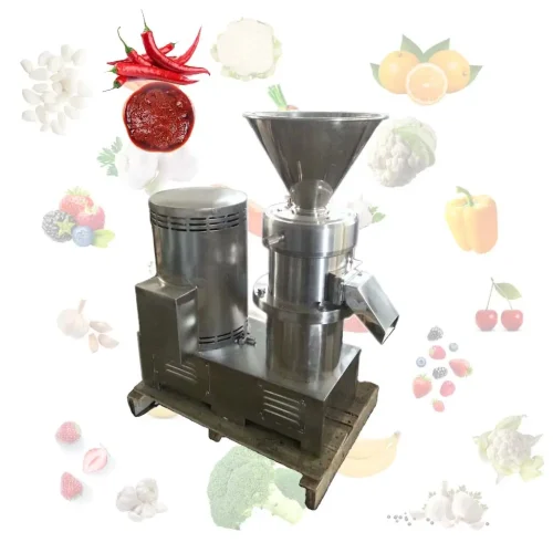 300-2000kg /h Peanut Butter Tahini Grinding Machine Fruit Jam Making Machine