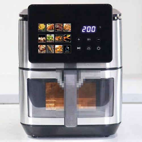 9L 8L Kitchen Appliance With Fast Smart Electric Digital Stainless Steel Air Fryer with Upper & Lower Dual - Image 5