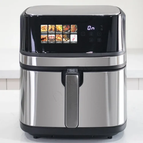 9L 8L Kitchen Appliance With Fast Smart Electric Digital Stainless Steel Air Fryer with Upper & Lower Dual - Image 6