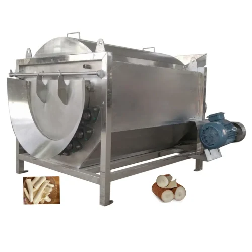 Cassava Processing Machine Cassava Skin Peeling & Washing Cassava Tuber Peeler