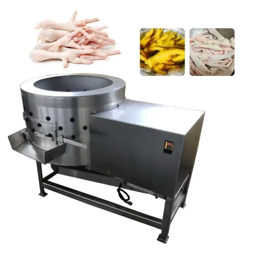 Commercial Chicken Feet Yellow Skin Peeling/Chicken Paws Cleaning Machine/Chicken Claws Stripping Machine