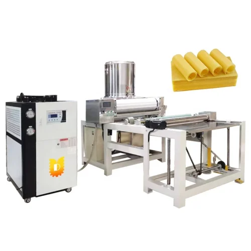 Beekeeping Tools Full Automatic Bee Wax Foundation Machinery Bee Wax Sheet Press Machine