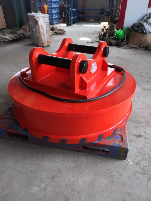 Scrap Yard Magnet Permanent Magnet Lifter Junkyard Magnet Circular Lifting Electromagnet For Crane & Excavator - Image 2