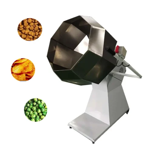 Smart Snack Machine Automatic Snacks Popcorn Peanut Flavoring Machine /Groundnut Seasoning Machine