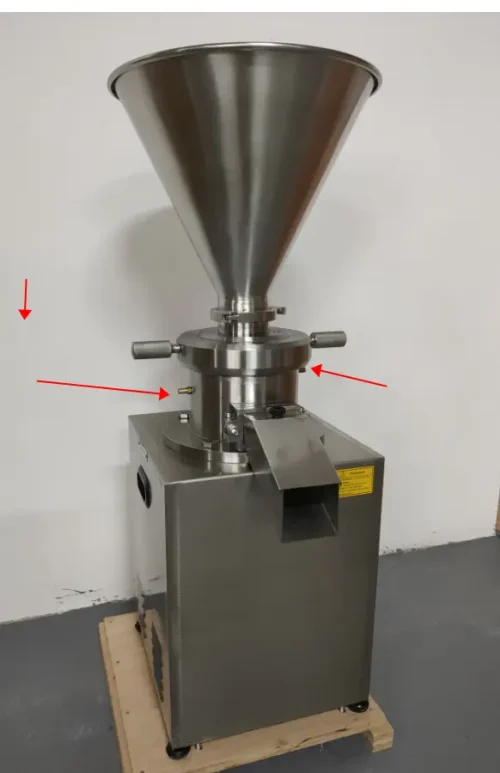 Stainless Steel Colloid Mill for Making Peanut Sesame Almond Cocoa Pistachio Butter for Nuts & Fruits