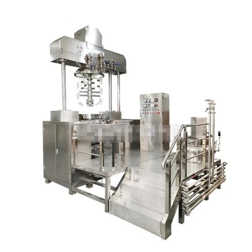 Steam Heating Vacuum Homogenizing Emulsifier Cosmetics Manufacturing Machinery Toothpaste Manufacturing Machine