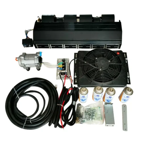 UNIVERSAL AUTO AC SYSTEM A/C KIT UNDER DASH EVAPORATOR COMPRESSOR KIT AIR CONDITIONER FOR TRUCK-BUS