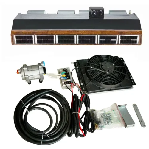 UNIVERSAL AUTO AC SYSTEM A/C KIT UNDER DASH EVAPORATOR COMPRESSOR KIT AIR CONDITIONER FOR TRUCK-BUS - Image 5