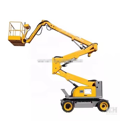 10-16m Installation of Aerial Work Trailer Installation Boom Lift Human Lift Diesel Telescopic Spider Lift