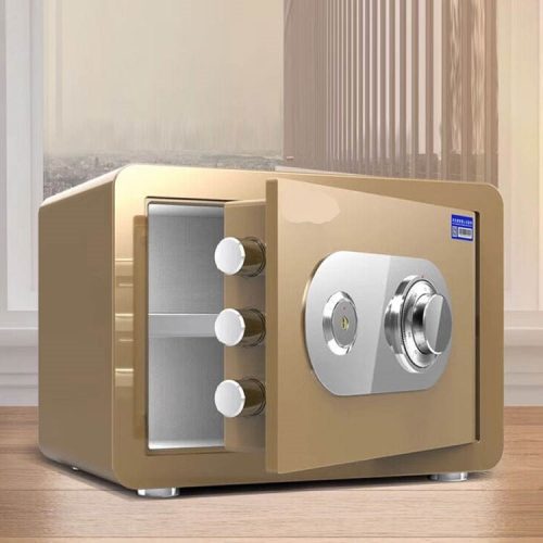 Electronic Commercial Intelligent Safe Heavy Duty Steel Anti-Theft Safe  17*17*23cm