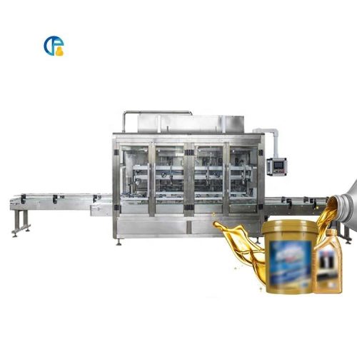 6 8 Nozzle Automatic Liquid Lube Oil Cooking Oil Hydraulic Oil 1-25 Liters Weighing Filling Machine