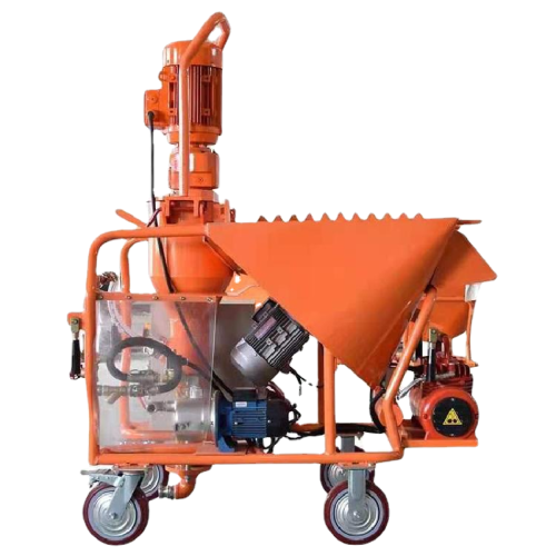 New Rapid Gypsum Spraying Machine Multi-Functional Cement Mortar Wall Powder