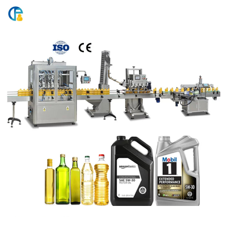 High-Accuracy Automatic Olive Oil Filling Machine Line - Image 2