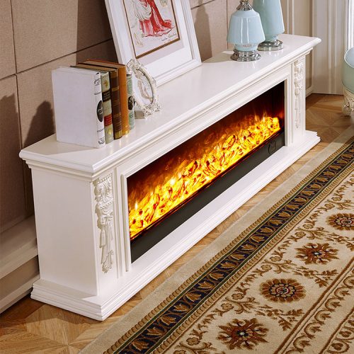 TV Console Table Remote Controlled Fire Place - Image 2