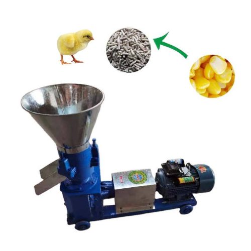 90-150kg/h Chicken Duck Rabbit Cow Sheep Poultry Feed Pellet Machine