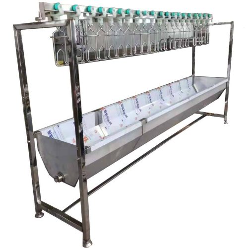 Automatic 3m Chicken Slaughter Line with Bloodletting Table