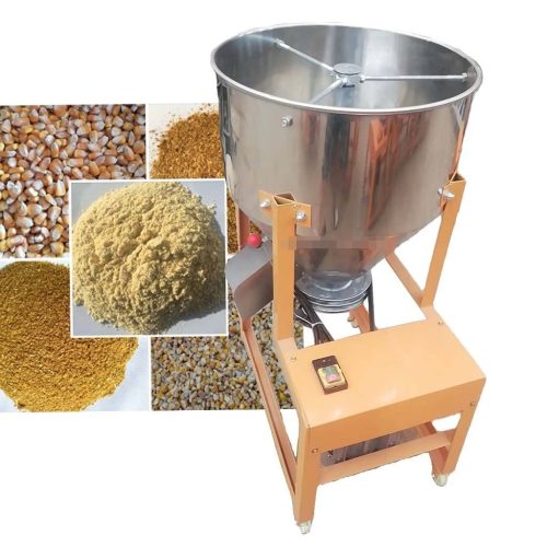 Stainless Steel Poultry Feeding Mixer Processing Grain Grinder Machine Animal Feed Mill Mixer