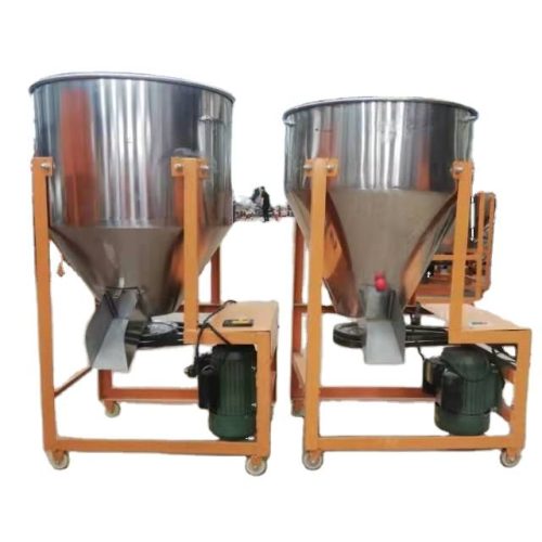 Vertical Animal Feed Mixer 150kg/h Grains Seed Mixer