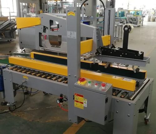 Automatic Case Carton Box Closing Folding Sealing Machine & L Type Tape Sealer Corner Edge Sealing Machine - Image 3