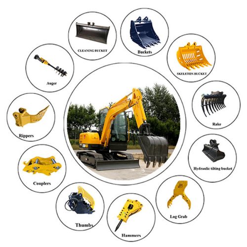 3.5-Ton Mini Excavator CE/EPA  Excavator 1 ton 2 tons - Image 2