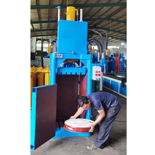 Hay Board Film Baling Machine Small Waste Bottle-Paper Packaging Machine 10 tons - Image 2