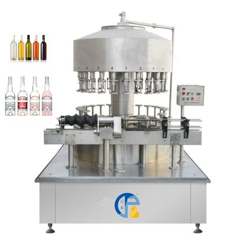 Wine Vodka Whisky Rum Beverage Juice Filling Machine