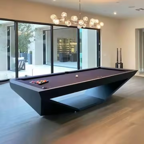 Neptune Modern Luxury High Quality SLATE Bed 8 '/9' Billiard Table Indoor & Outdoor In Various Styles - Image 3