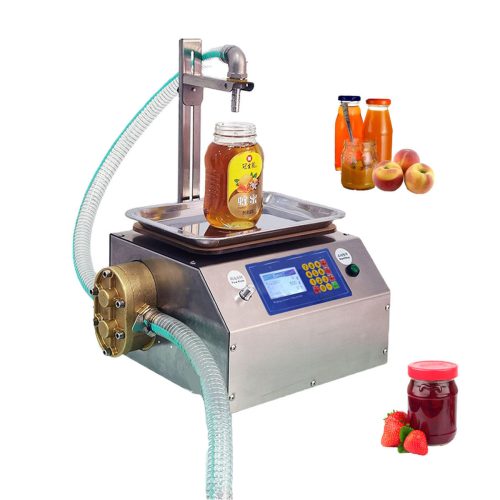 Automatic Weighing Sub-Filling Machine Honey Viscous Liquid Sesame Paste Edible Oil Glue Liquid Packaged Glass Gel - Image 2