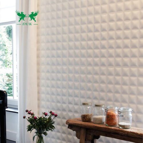 Embossed MDF Wave Wall Paneling Decorative Pattern 3D Wall Panel - Image 5