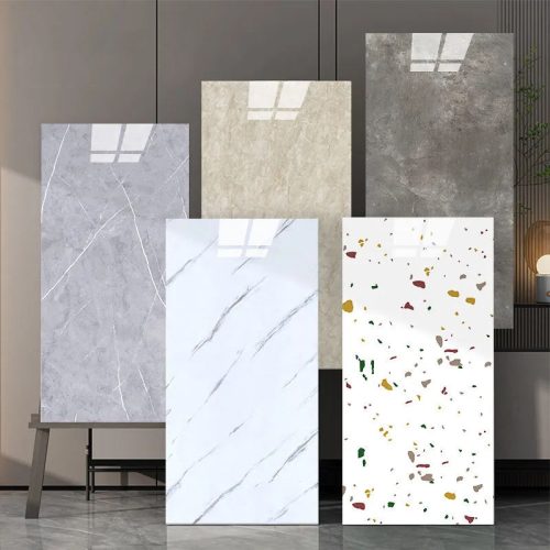 3D Design PVC Marble Alternative Wall Panel 2mm 2.5mm