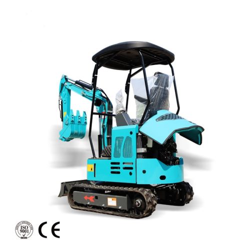 29kW/1Ton Hydraulic Farm Mini Excavator Hammer Crawler Tractor Backhoe Small Excavator - Image 3