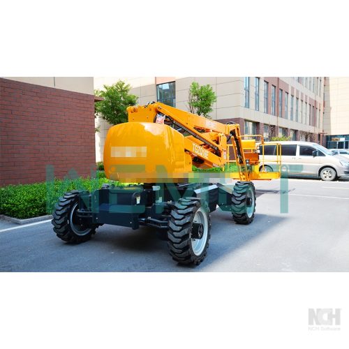 10-16m Installation of Aerial Work Trailer Installation Boom Lift Human Lift Diesel Telescopic Spider Lift - Image 4