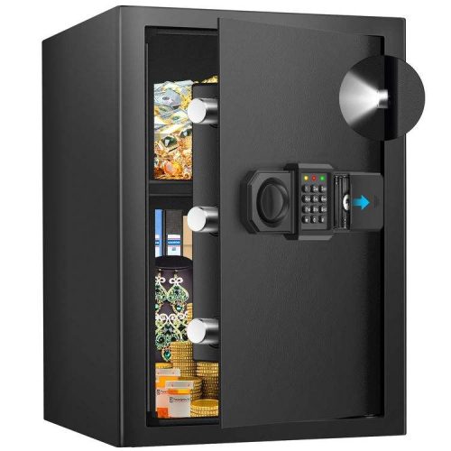 Factory Electronic Digital Currency Security Safes Smart Business Cash Deposit Safes Metal Safes Steel Jewelry Lockers - Image 6