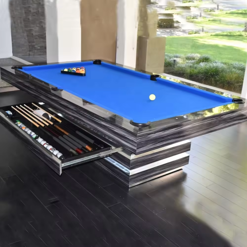 Neptune Modern Luxury High Quality SLATE Bed 8 '/9' Billiard Table Indoor & Outdoor In Various Styles - Image 5