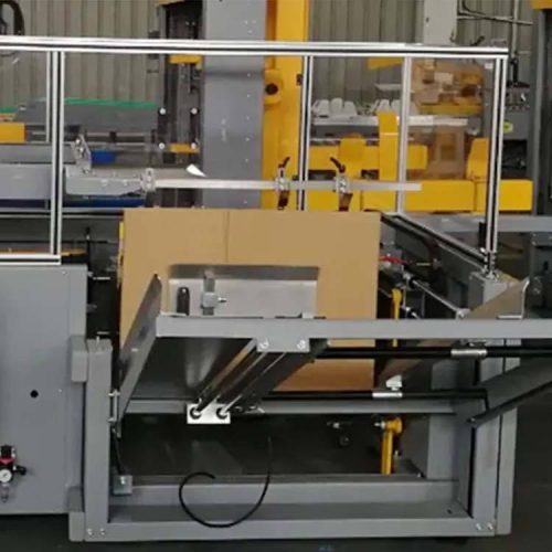 Automatic Case Carton Box Closing Folding Sealing Machine & L Type Tape Sealer Corner Edge Sealing Machine - Image 6