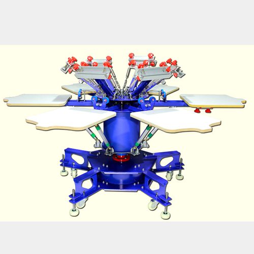 6 Color 6 Station Rotatory Screen Printing Machine - Image 5