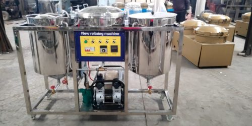 500kg/24-H Automatic Oil Refinery Peanut Sunflower Soybean Oil Refining Machine - Image 4