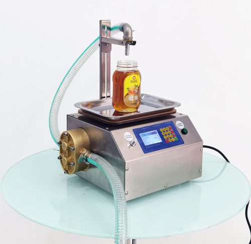 Automatic Weighing Sub-Filling Machine Honey Viscous Liquid Sesame Paste Edible Oil Glue Liquid Packaged Glass Gel - Image 4