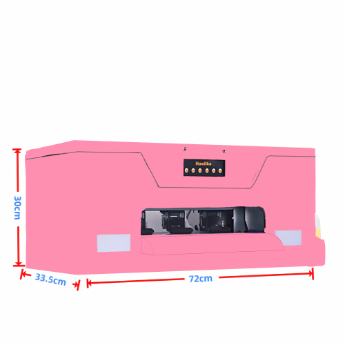 Pink Kit XP600 DTF Printer Thermal Transfer Polyester Film A3 With Oven Ink Powder Roll Film In a Set Combination 13 Inches - Image 6